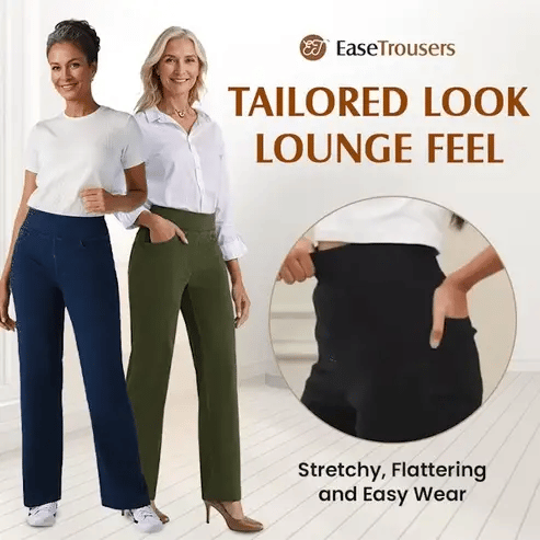 Pantalon Femme Taille Haute Extensible Décontracté Yoga Jambe Large