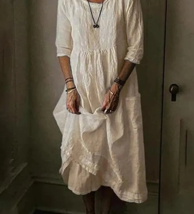 Violaine | Robe d'été bleu clair