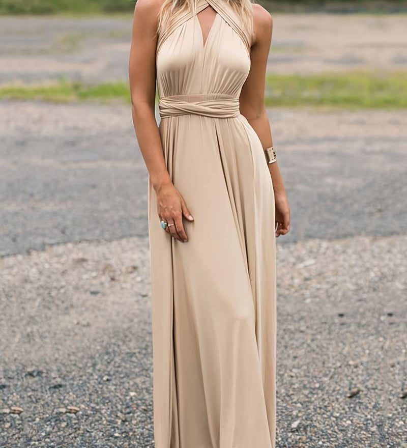 Novah | Robe de soirée maxi à silhouette élégante pour femme