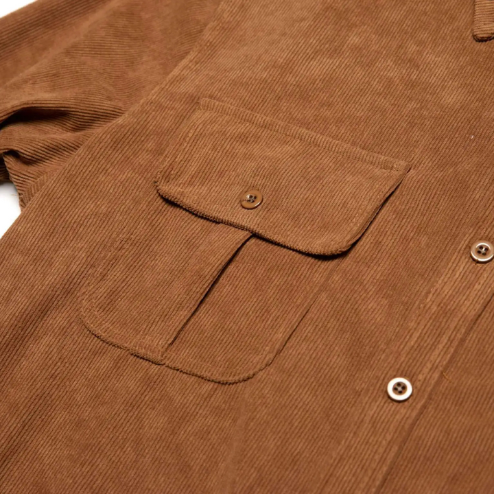 La Chemise Casual en Velours Côtelé pour Hommes Norwick
