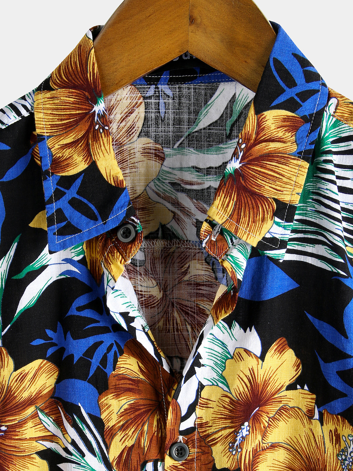 Chemise à Manches Courtes à Fleurs pour Homme