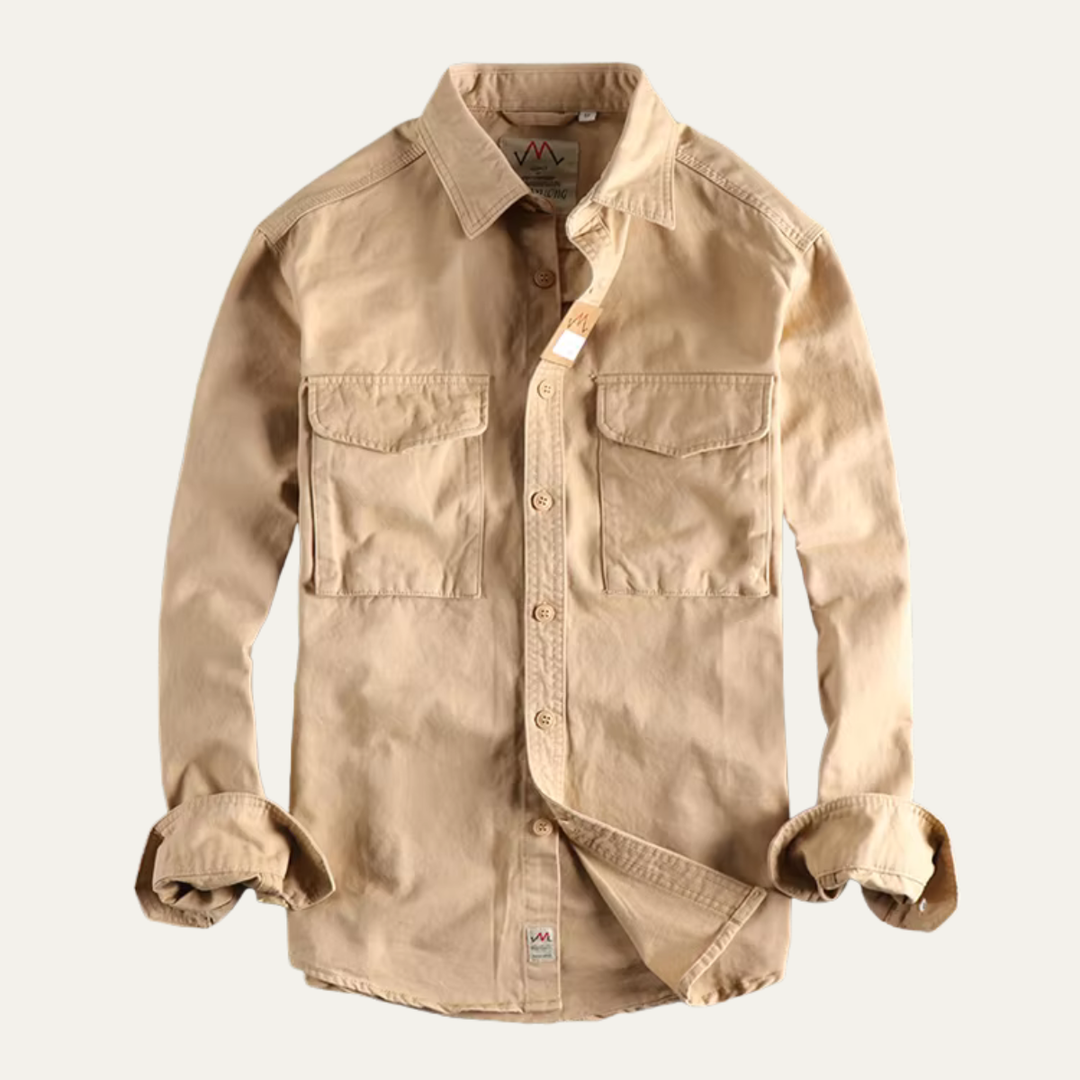 La chemise décontractée à boutons style safari pour hommes Hartwell