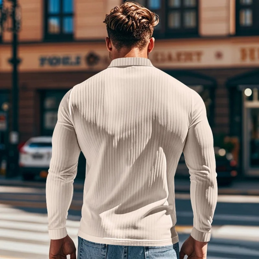 Le Polo en Maille Côtelée pour Homme Sorrento