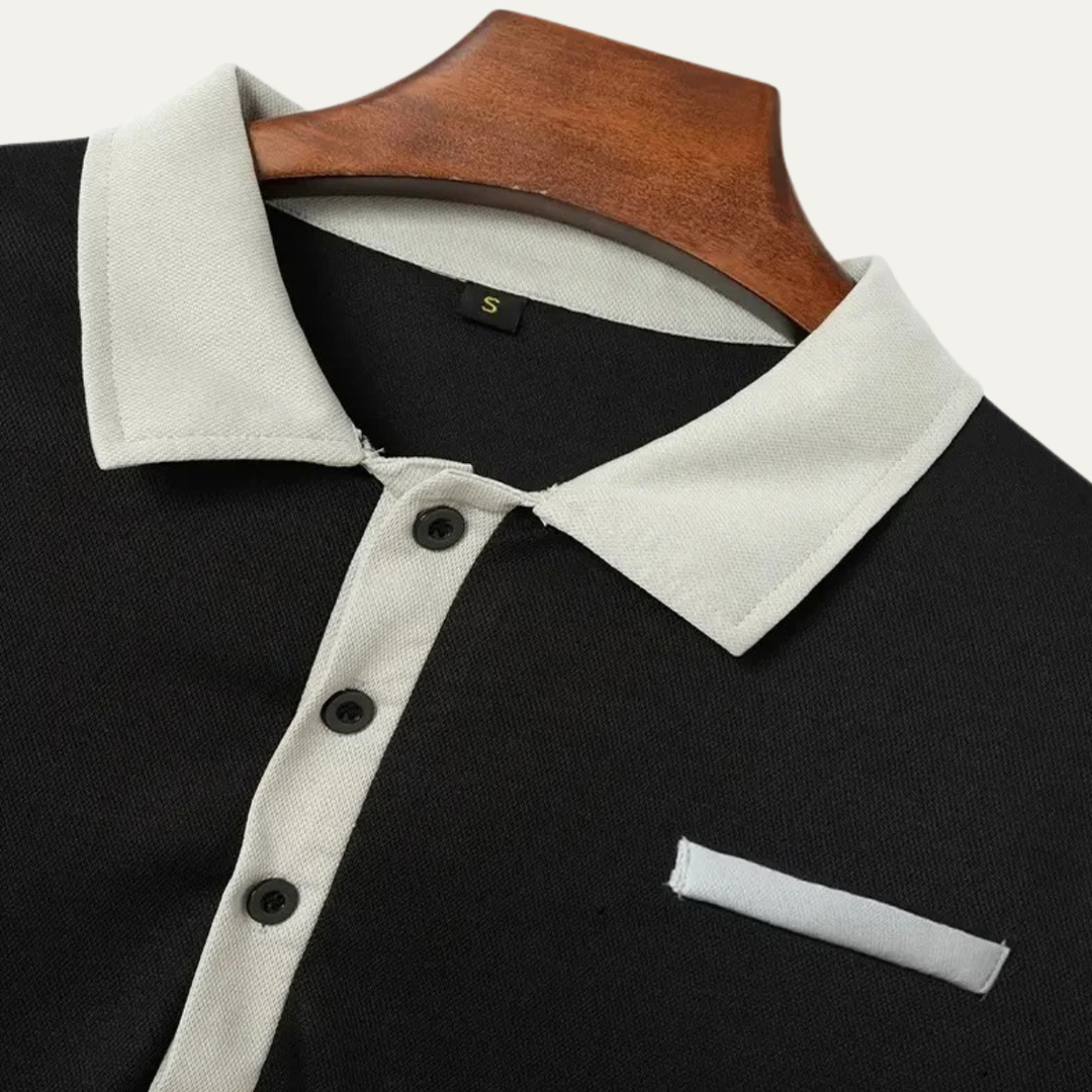 Le Pull Polo Casual Slim Fit pour Hommes Anacapri