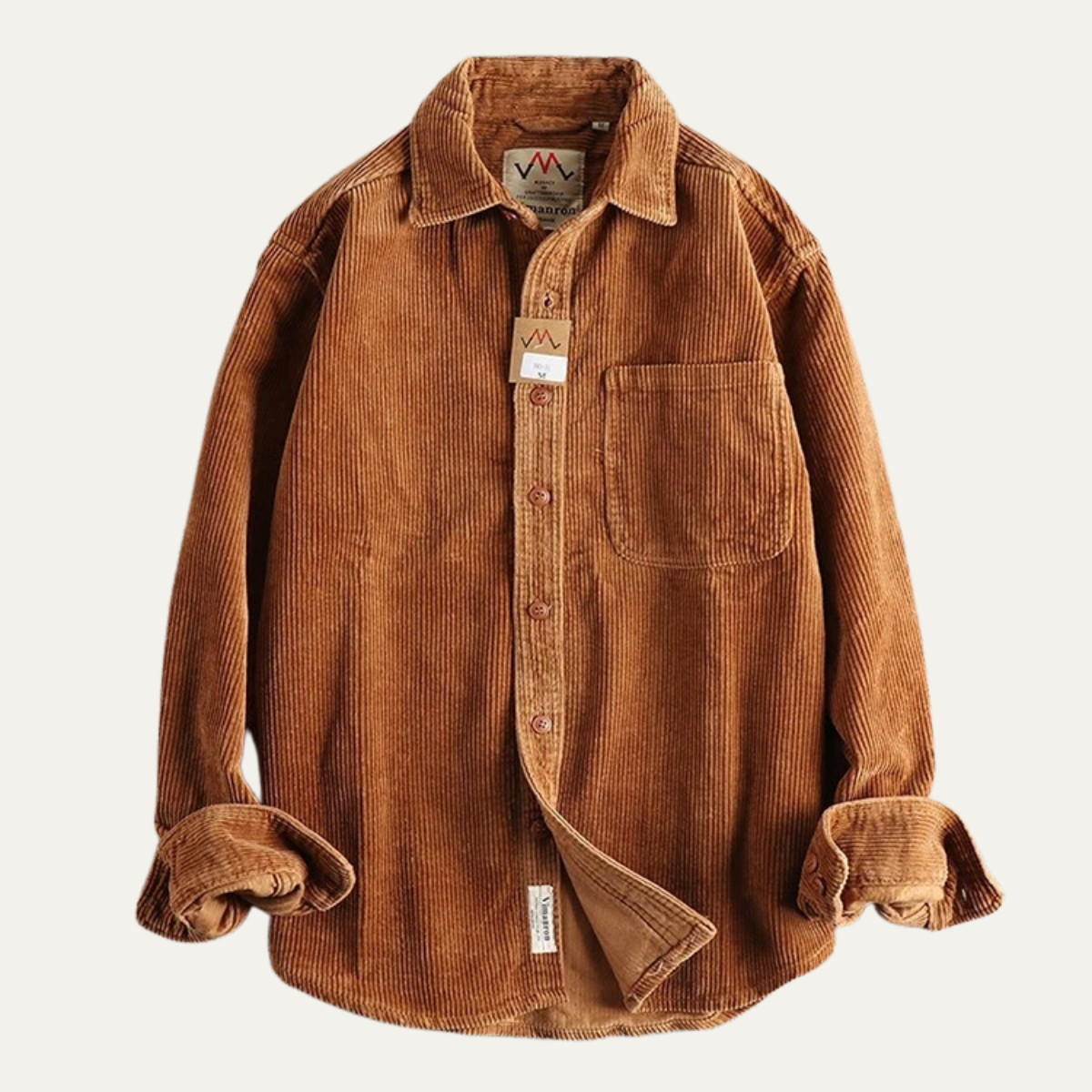 La Veste Chemise Vintage en Velours Côtelé pour Hommes Glenmore Park