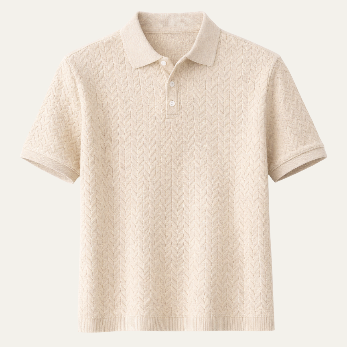 Le Polo Texturé d'Été pour Homme Windlawn