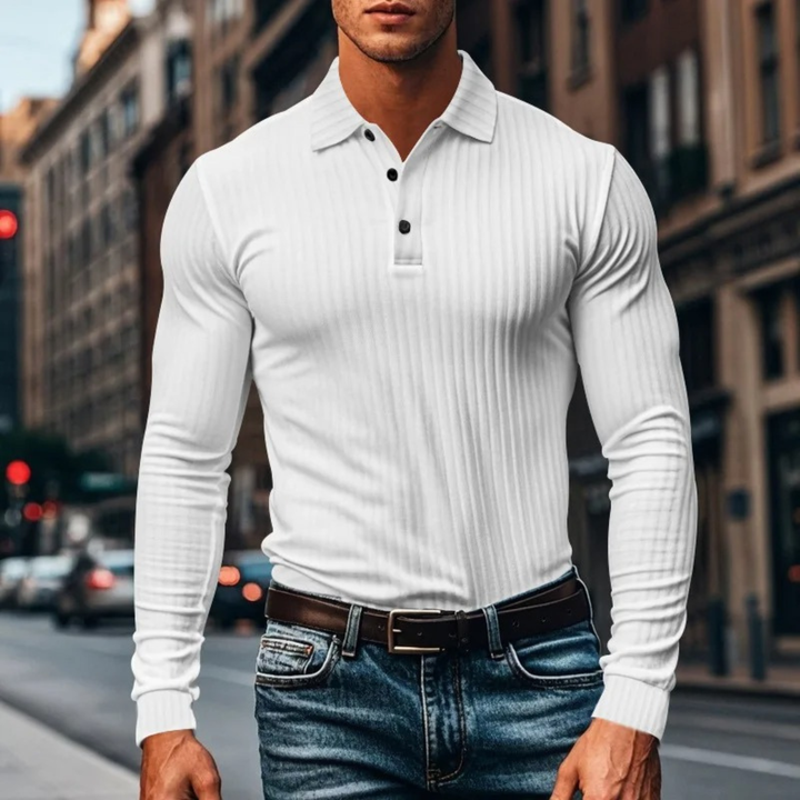 Le Polo en Maille Côtelée pour Homme Sorrento