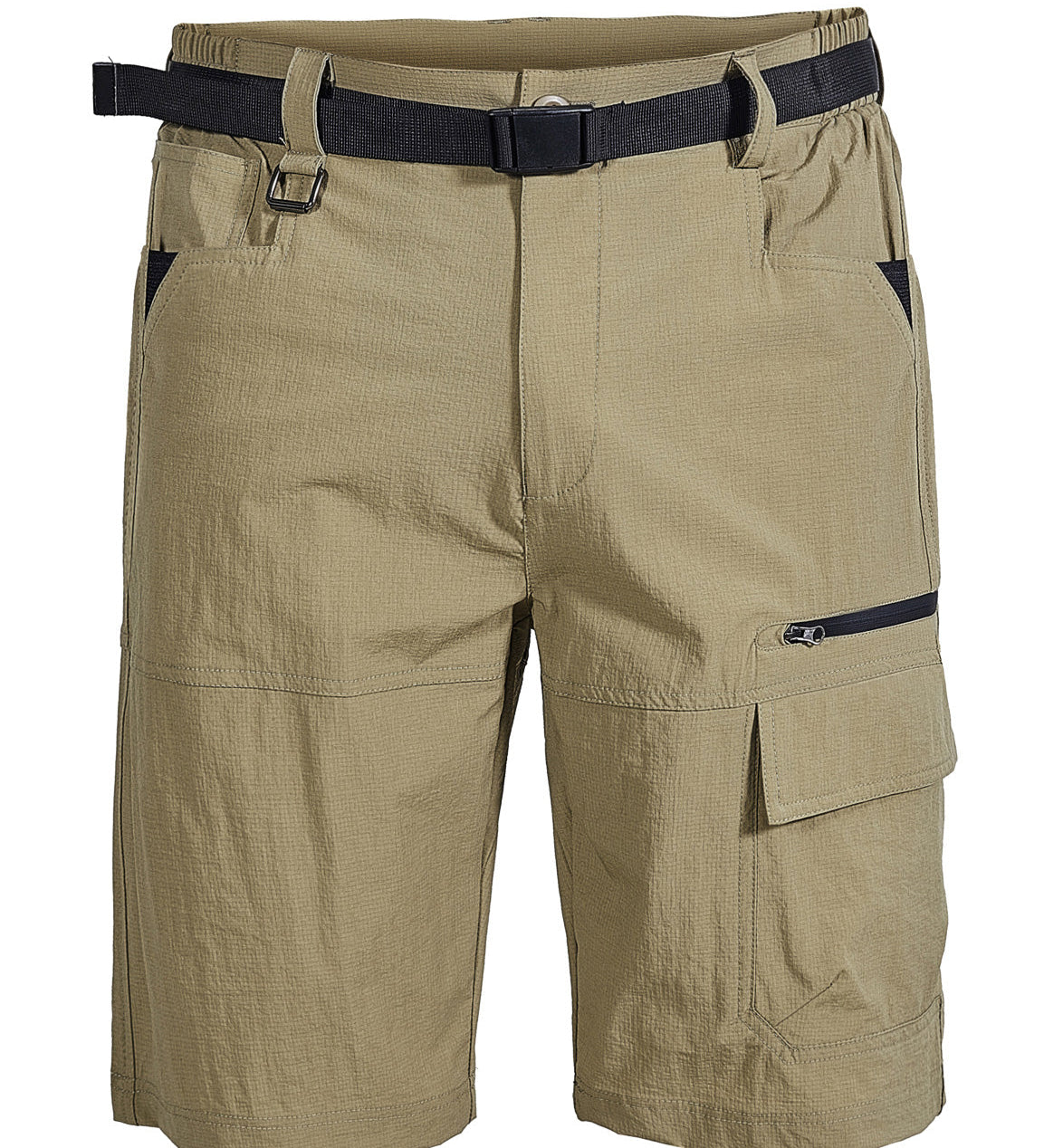 Short cargo léger multi-poches à séchage rapide pour hommes, travail décontracté, randonnée, travail