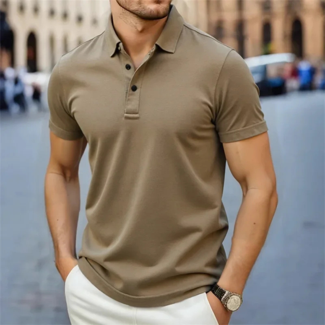 Le Polo Classique à Manches Courtes pour Homme Pesaro