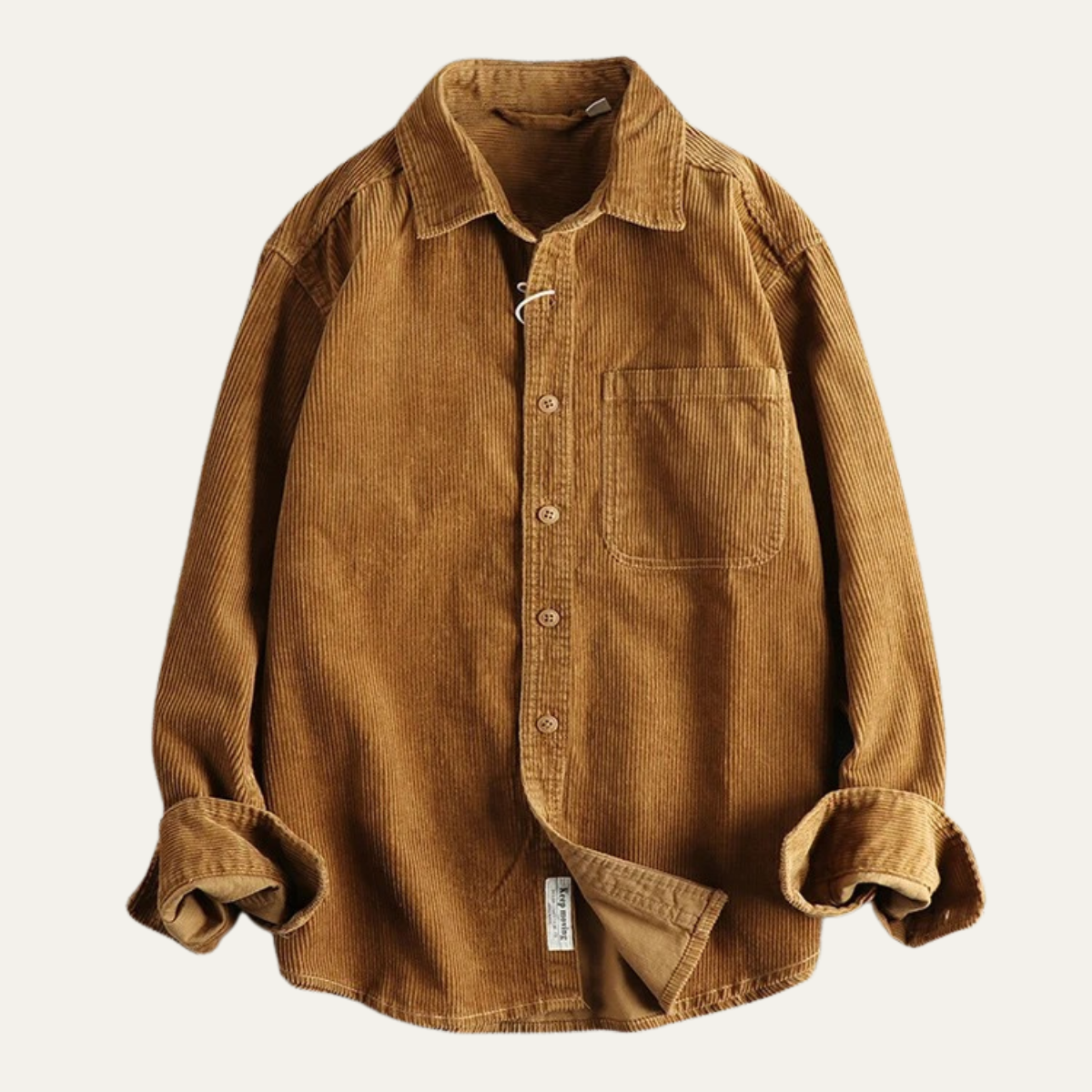 La Veste Chemise Vintage en Velours Côtelé pour Hommes Glenmore Park