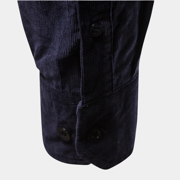 La chemise décontractée en velours côtelé pour homme Lecce