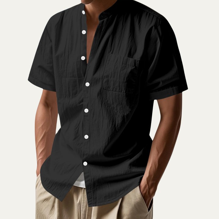 La chemise à boutons en lin léger pour hommes Westmount