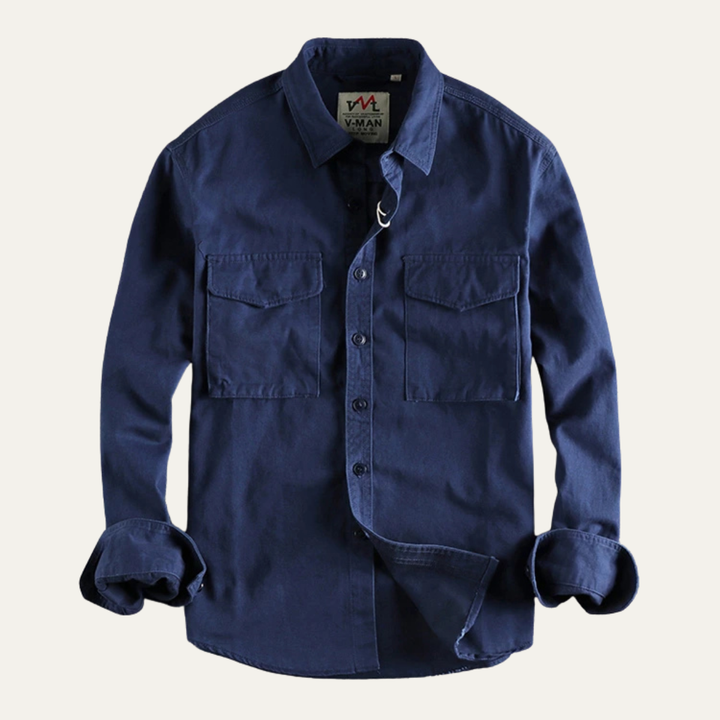 La chemise décontractée à boutons style safari pour hommes Hartwell