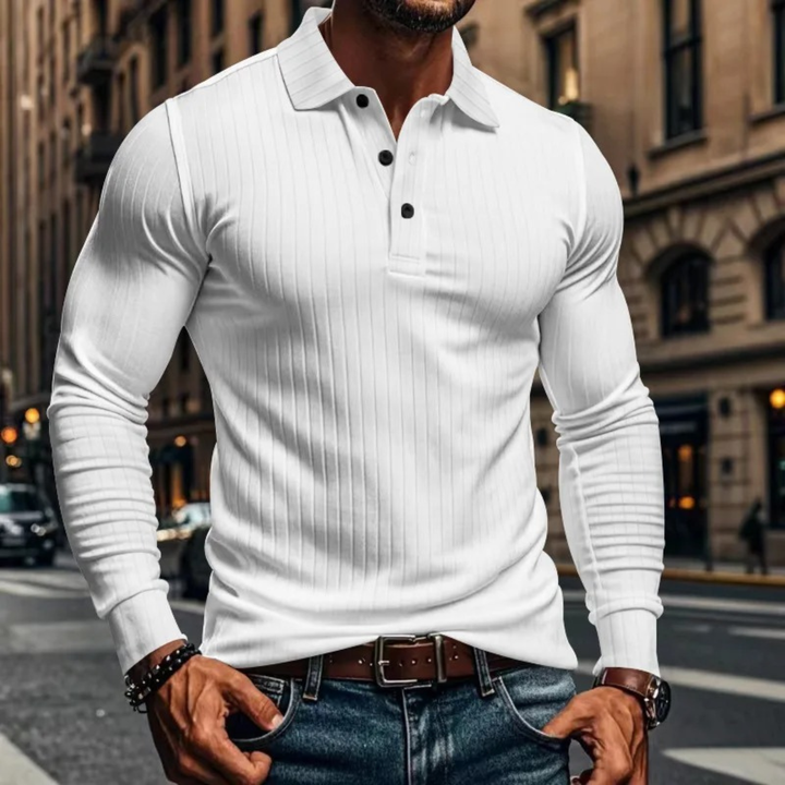 Le Polo en Maille Côtelée pour Homme Sorrento