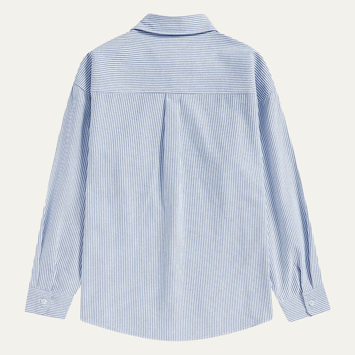 La Chemise Rayée pour Hommes de Tenerife avec Col Classique et Poche