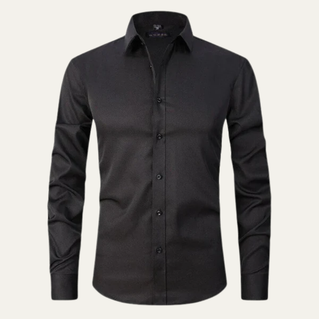 La Chemise de Costume à Manches Longues pour Hommes Beaumont, Non Repassable