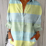 Filippa | Blouse à carreaux pastel