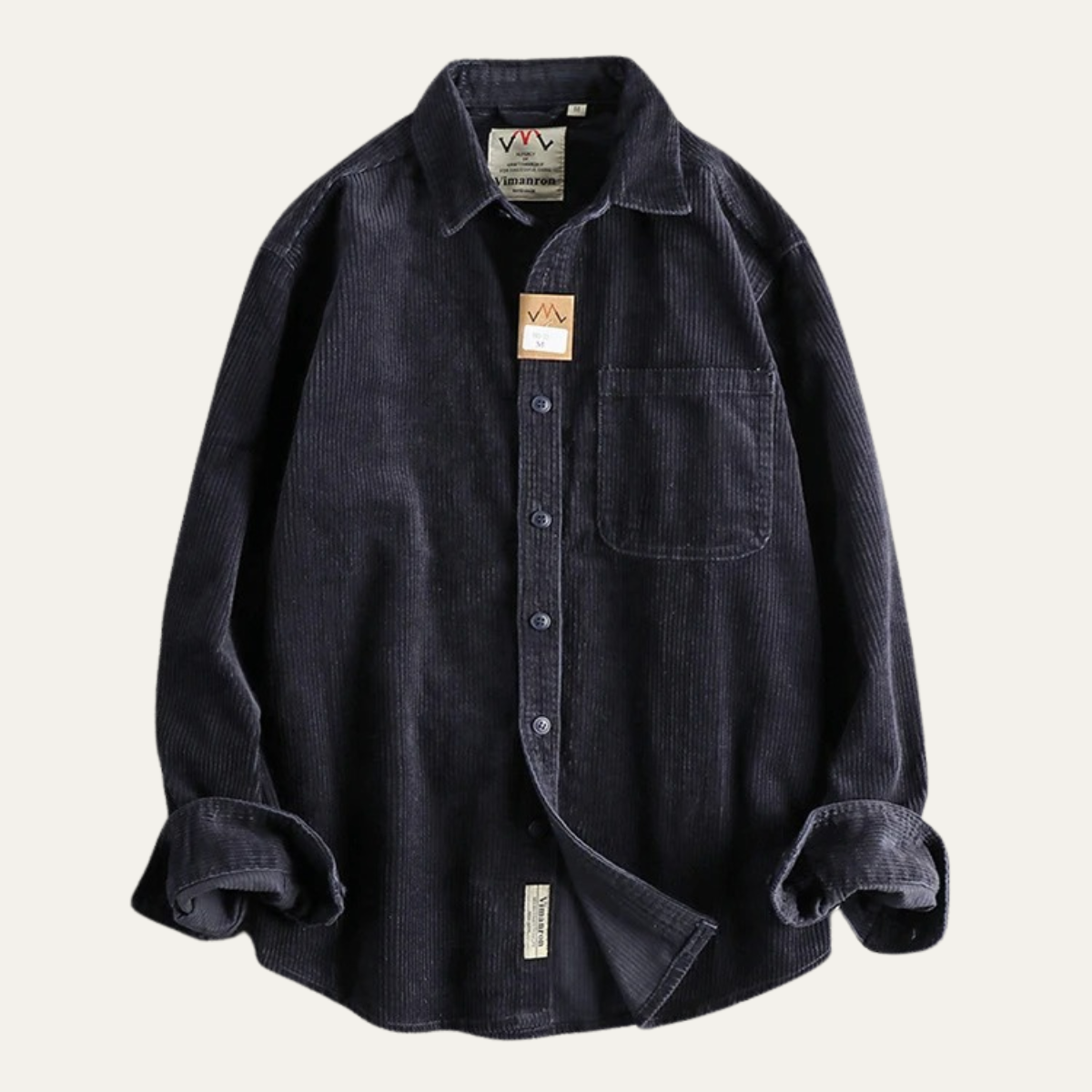 La Veste Chemise Vintage en Velours Côtelé pour Hommes Glenmore Park