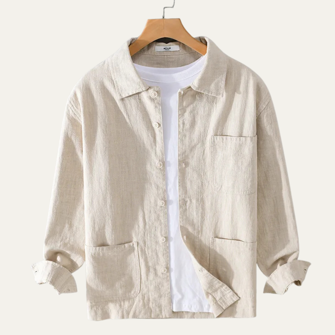 La Veste Chemise en Coton Casual Rétro pour Homme Waterford Ridge