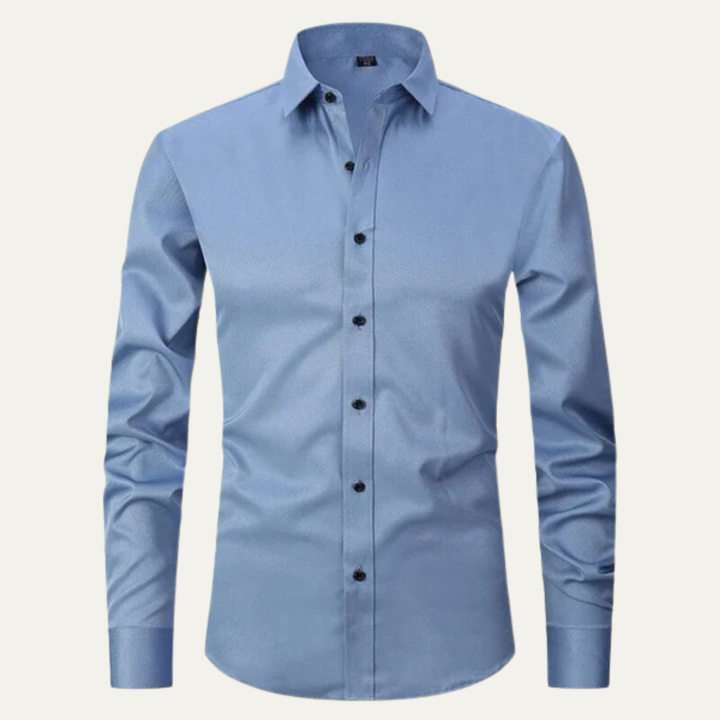 La Chemise de Costume à Manches Longues pour Hommes Beaumont, Non Repassable