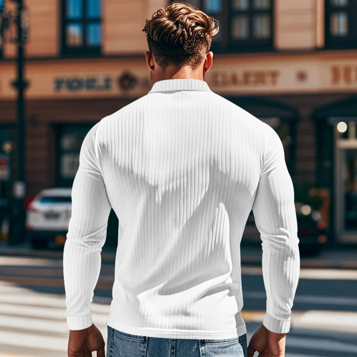 Le Polo en Maille Côtelée pour Homme Sorrento