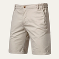 Les Shorts d'Été en Coton Premium à Panneau Plat pour Hommes Roseland