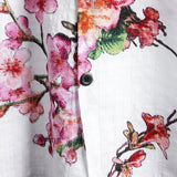 Men's Floral Print Short Sleeve Shirt
