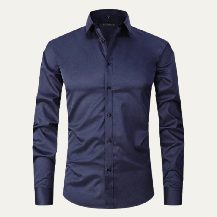 La Chemise de Costume à Manches Longues pour Hommes Beaumont, Non Repassable