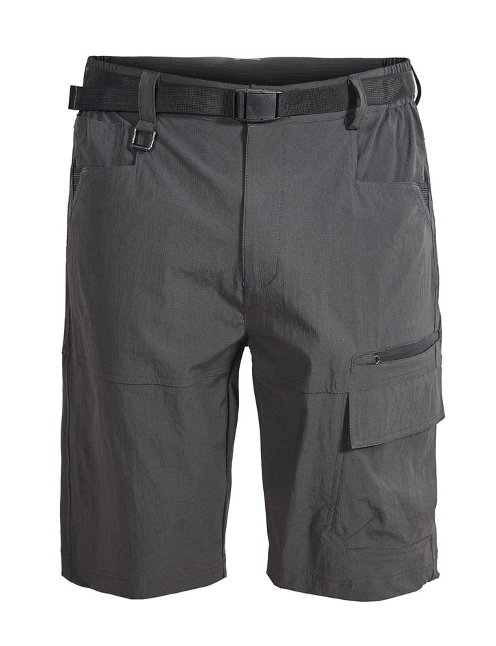 Short cargo léger multi-poches à séchage rapide pour hommes, travail décontracté, randonnée, travail