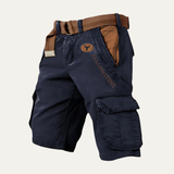 Shorts cargo tactiques multi-poches pour hommes Harrington avec ceinture