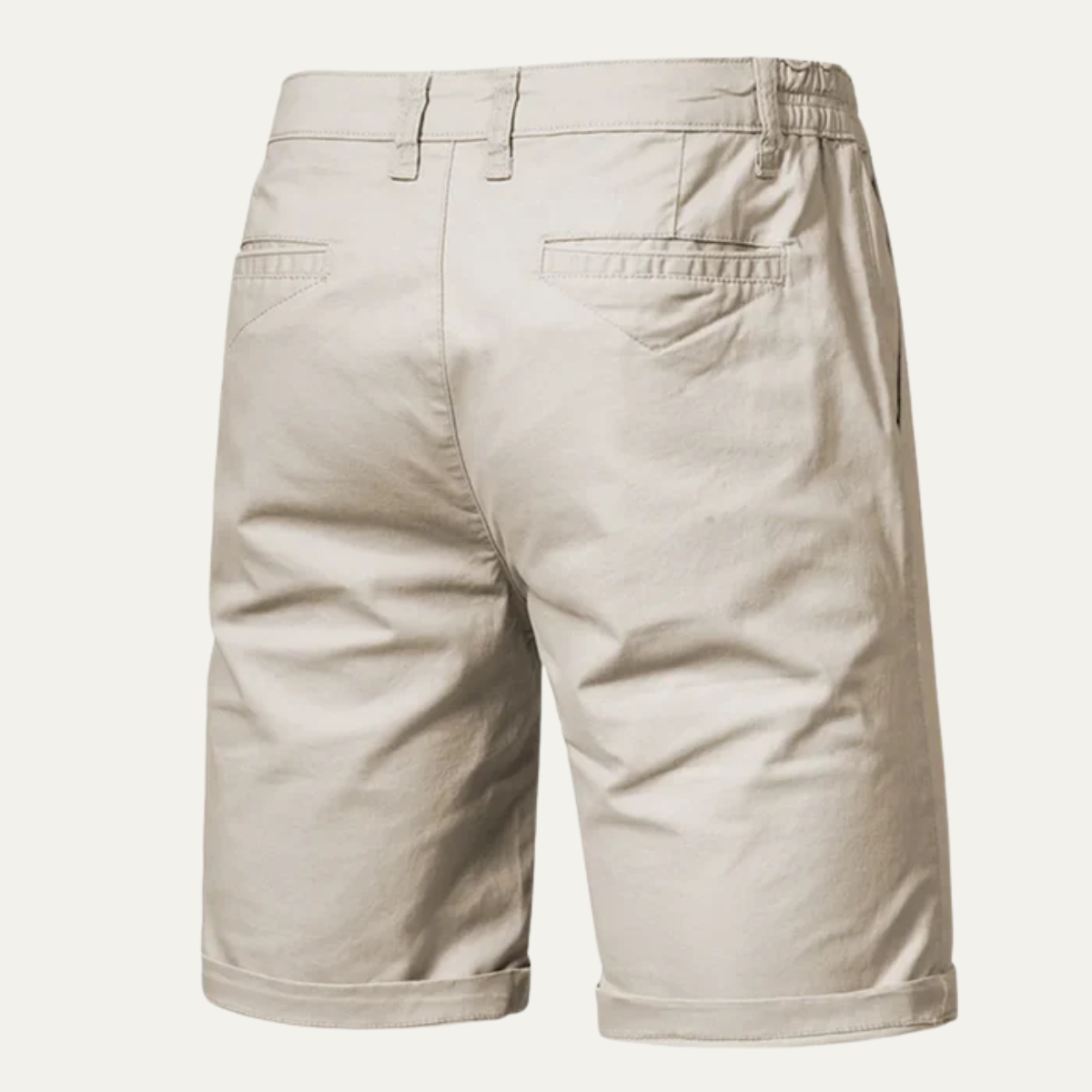 Les Shorts d'Été en Coton Premium à Panneau Plat pour Hommes Roseland