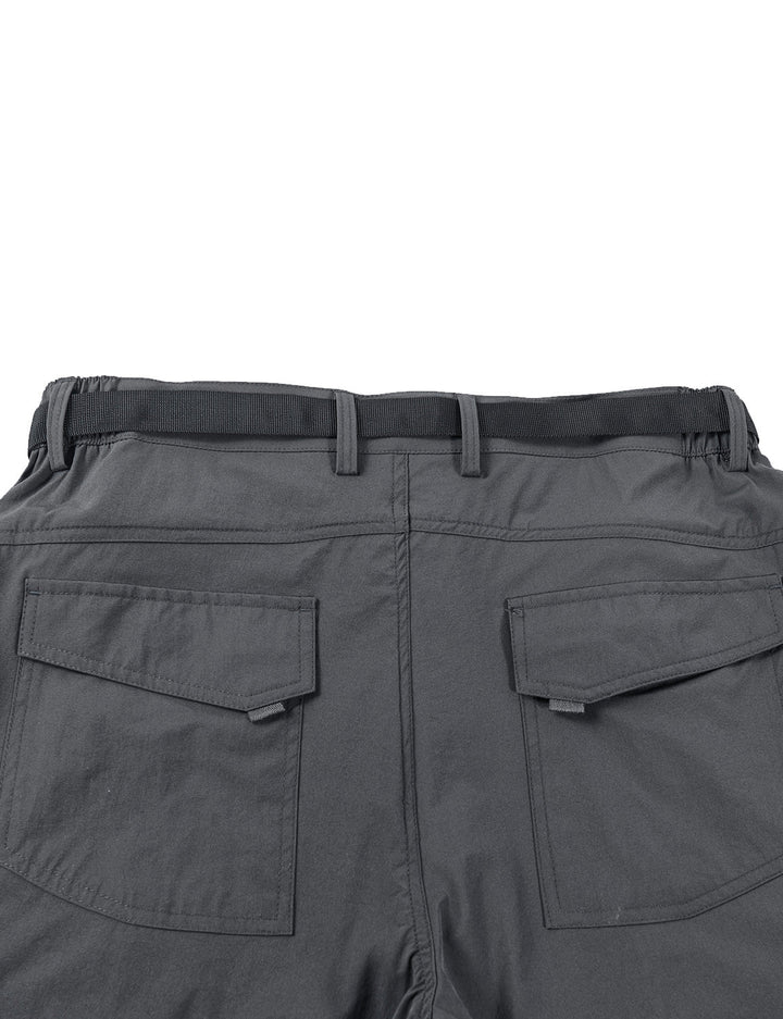 Short cargo décontracté à séchage rapide pour hommes, travail de randonnée, multi-poches, extérieur