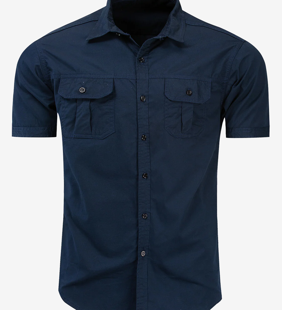 Men's Short-Sleeve Shirt, Casual and Outdoor with Pocket