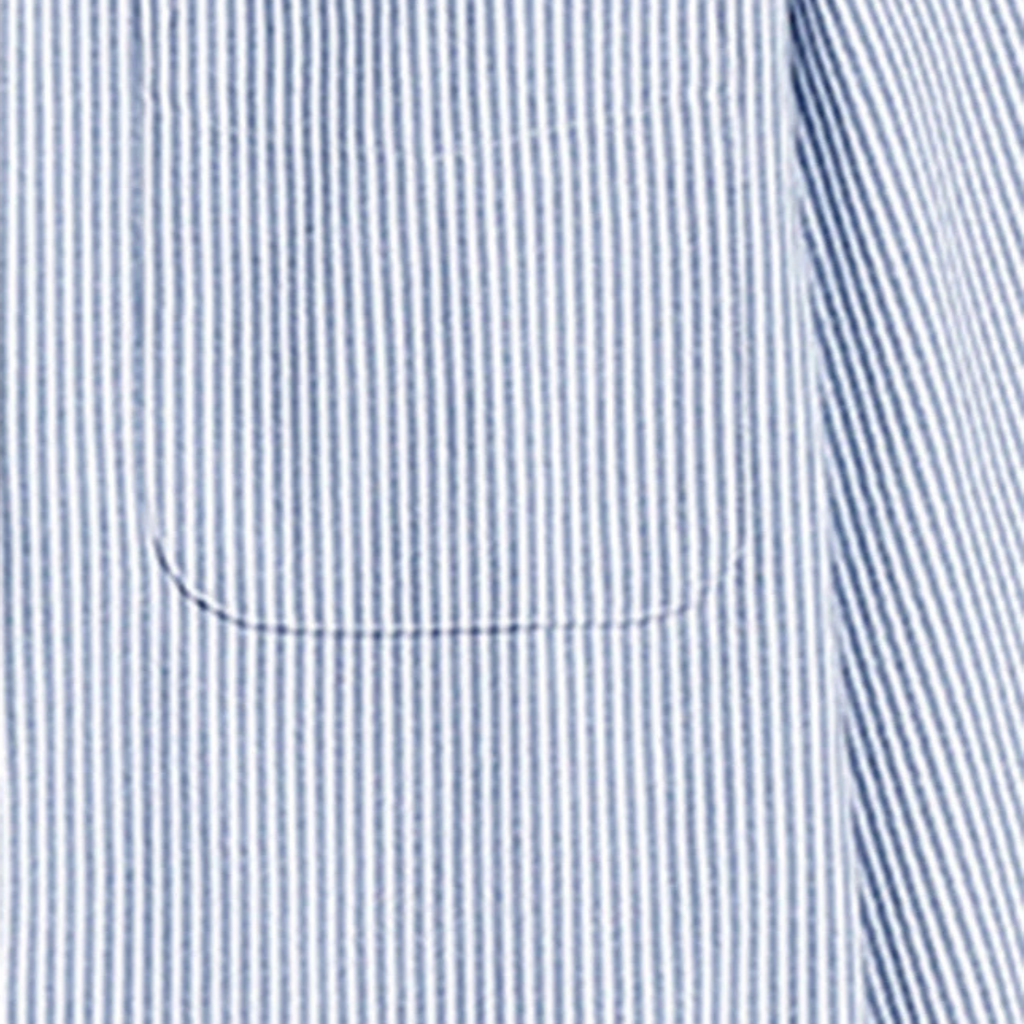 La Chemise Rayée pour Hommes de Tenerife avec Col Classique et Poche