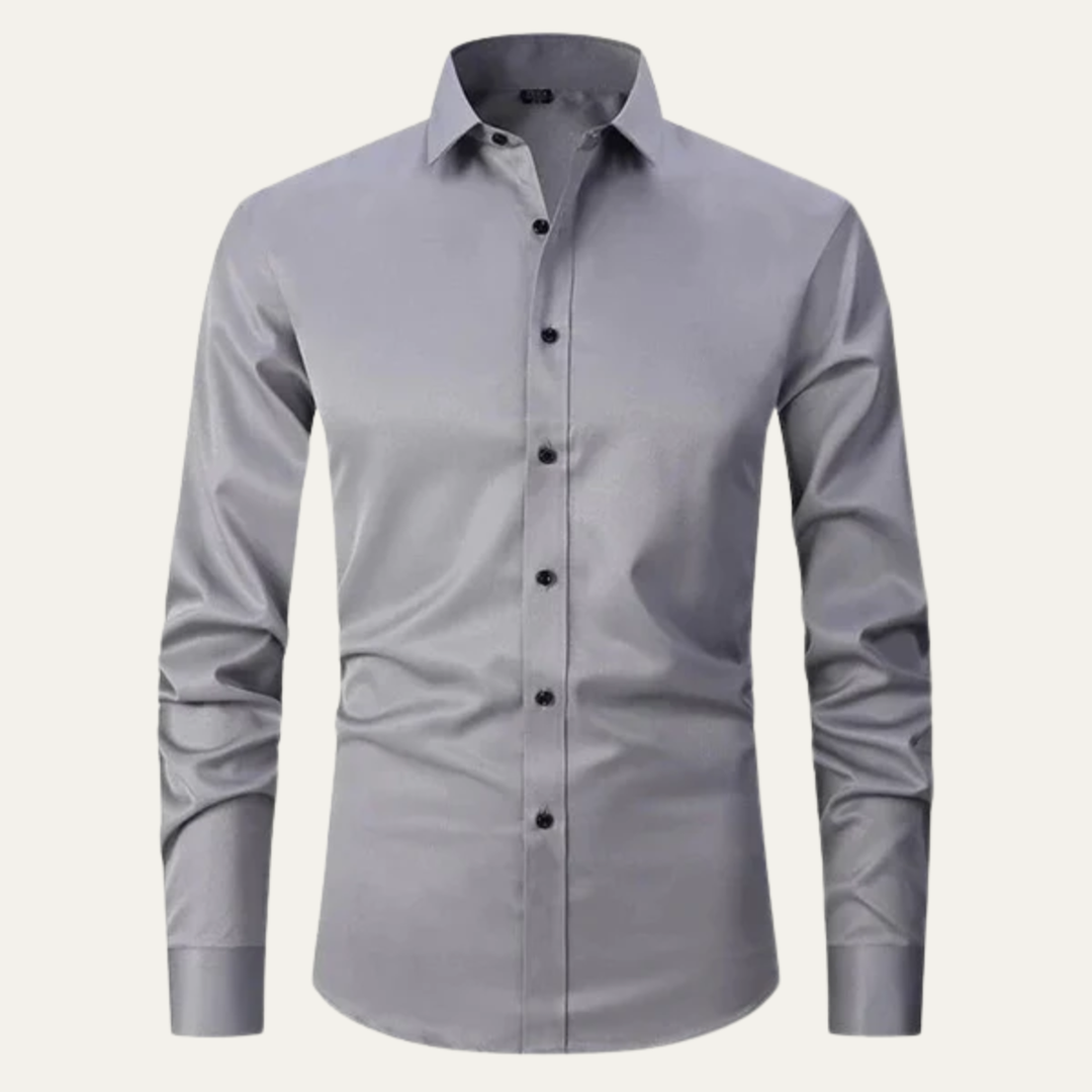 La Chemise de Costume à Manches Longues pour Hommes Beaumont, Non Repassable