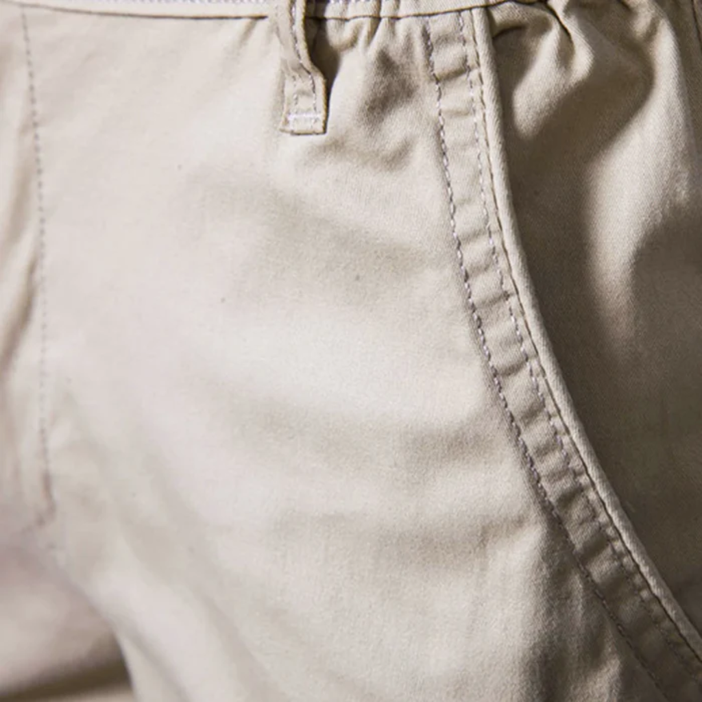 Les Shorts d'Été en Coton Premium à Panneau Plat pour Hommes Roseland