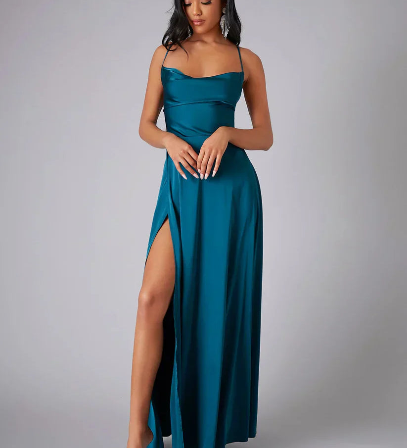 Astrid | Robe Maxi Avec Design Élégant Sans Manches pour Femmes