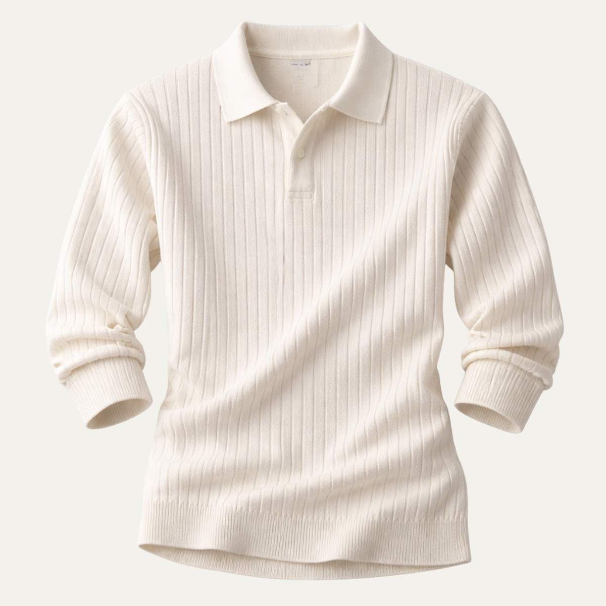 Le Polo en Tricot Jacquard à Col V pour Hommes Verona