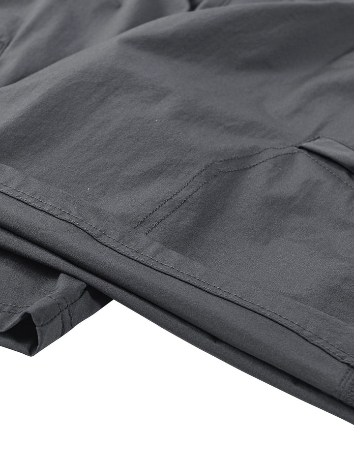 Short cargo décontracté à séchage rapide pour hommes, randonnée, travail, multi-poches, extérieur