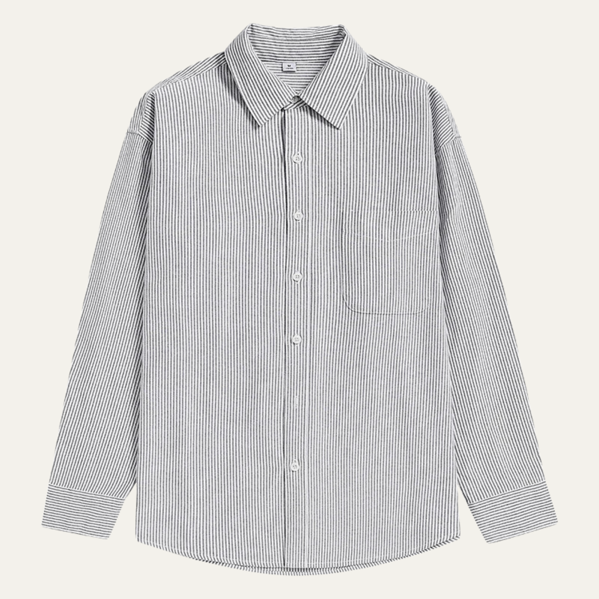 La Chemise Rayée pour Hommes de Tenerife avec Col Classique et Poche