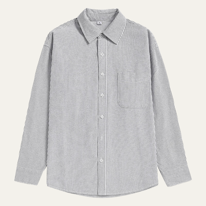 La Chemise Rayée pour Hommes de Tenerife avec Col Classique et Poche