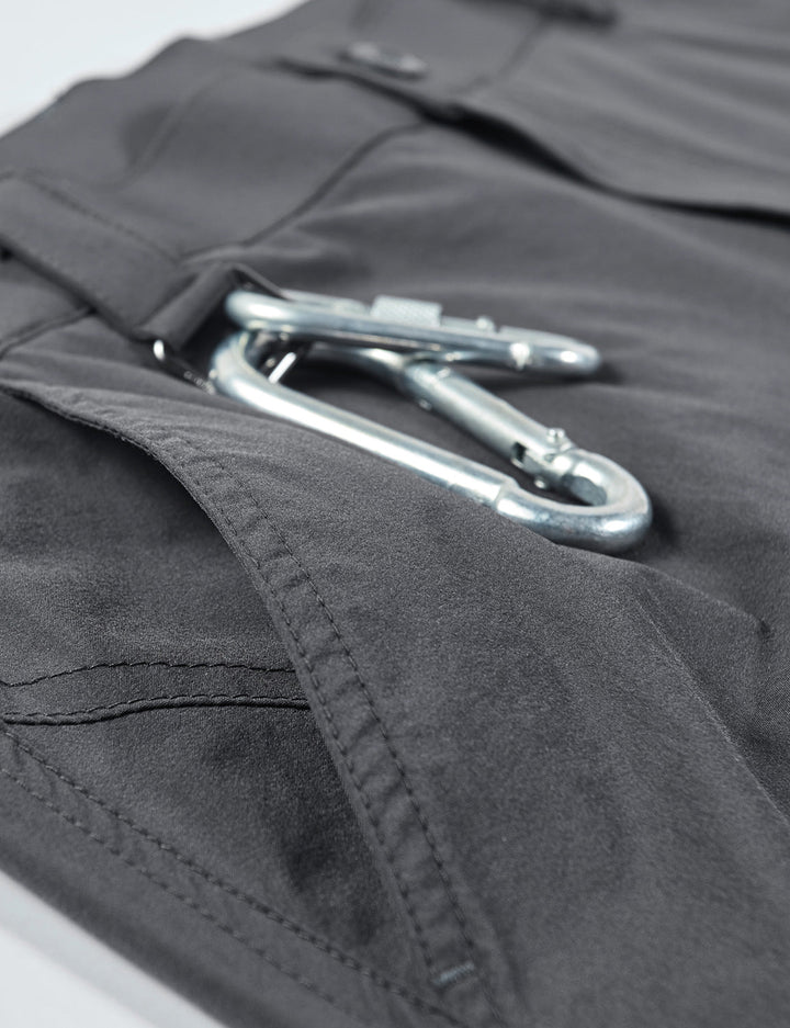 Short cargo décontracté à séchage rapide pour hommes, travail de randonnée, multi-poches, extérieur