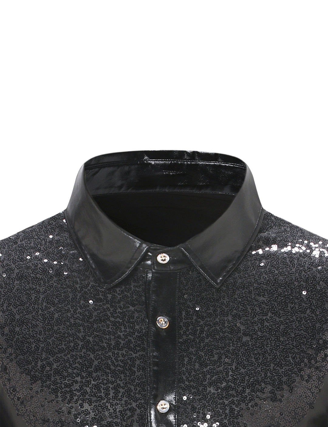 Costume de smoking boutonné brillant de luxe pour hommes, chemise de soirée à manches longues