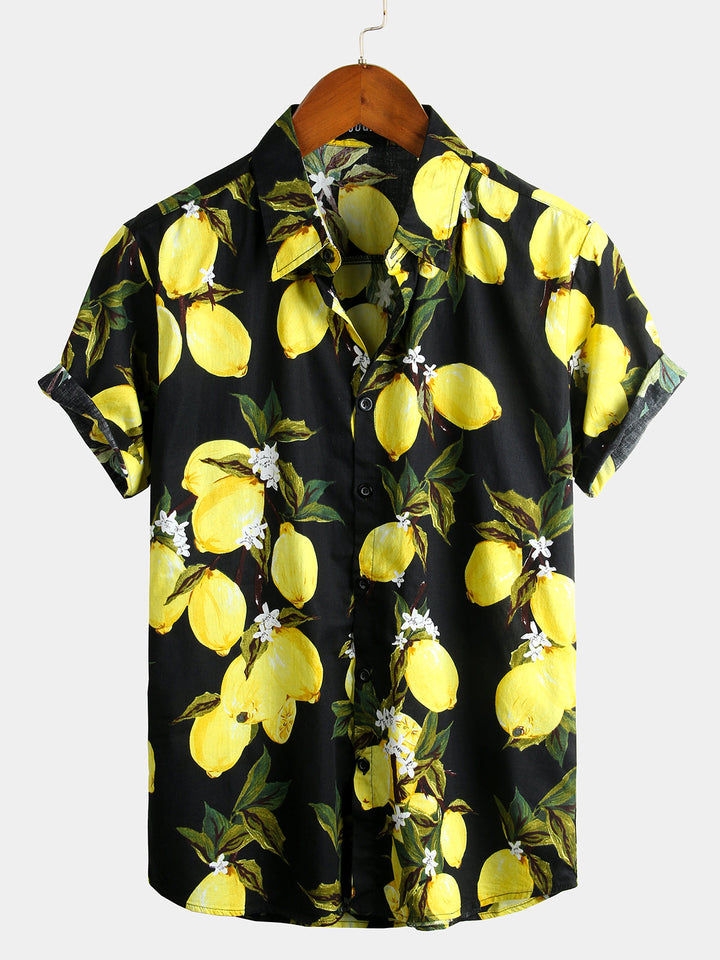 Chemise à manches courtes de vacances d&