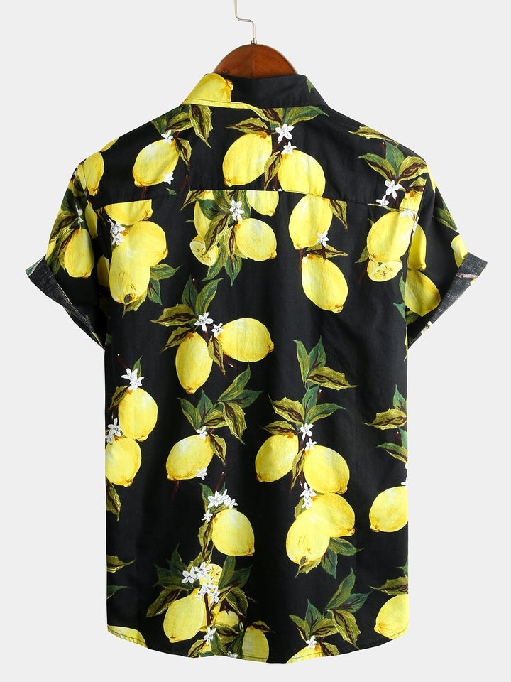 Chemise à manches courtes de vacances d&