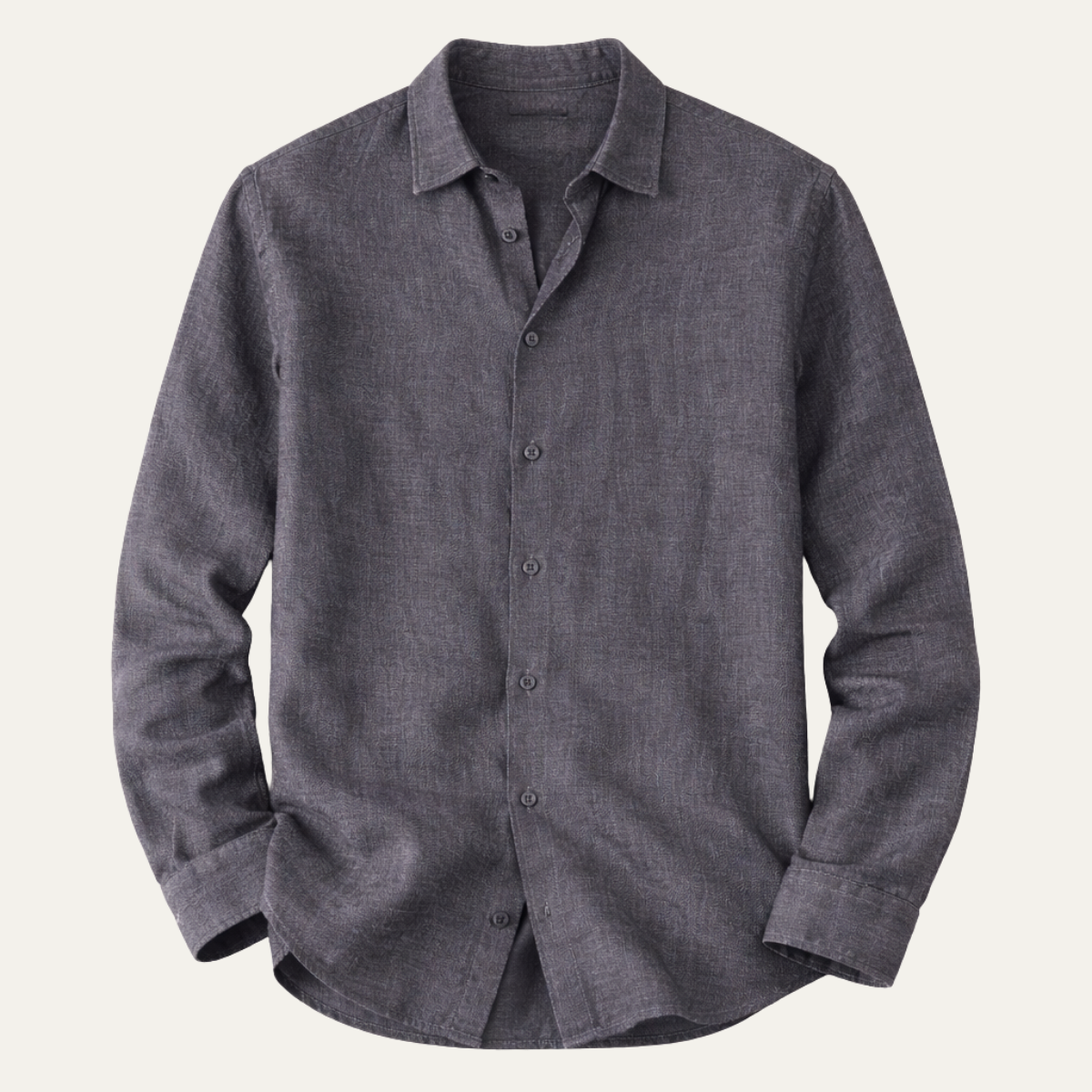 La Chemise Décontractée en Lin à Boutons pour Hommes Cedar Ridge Hill