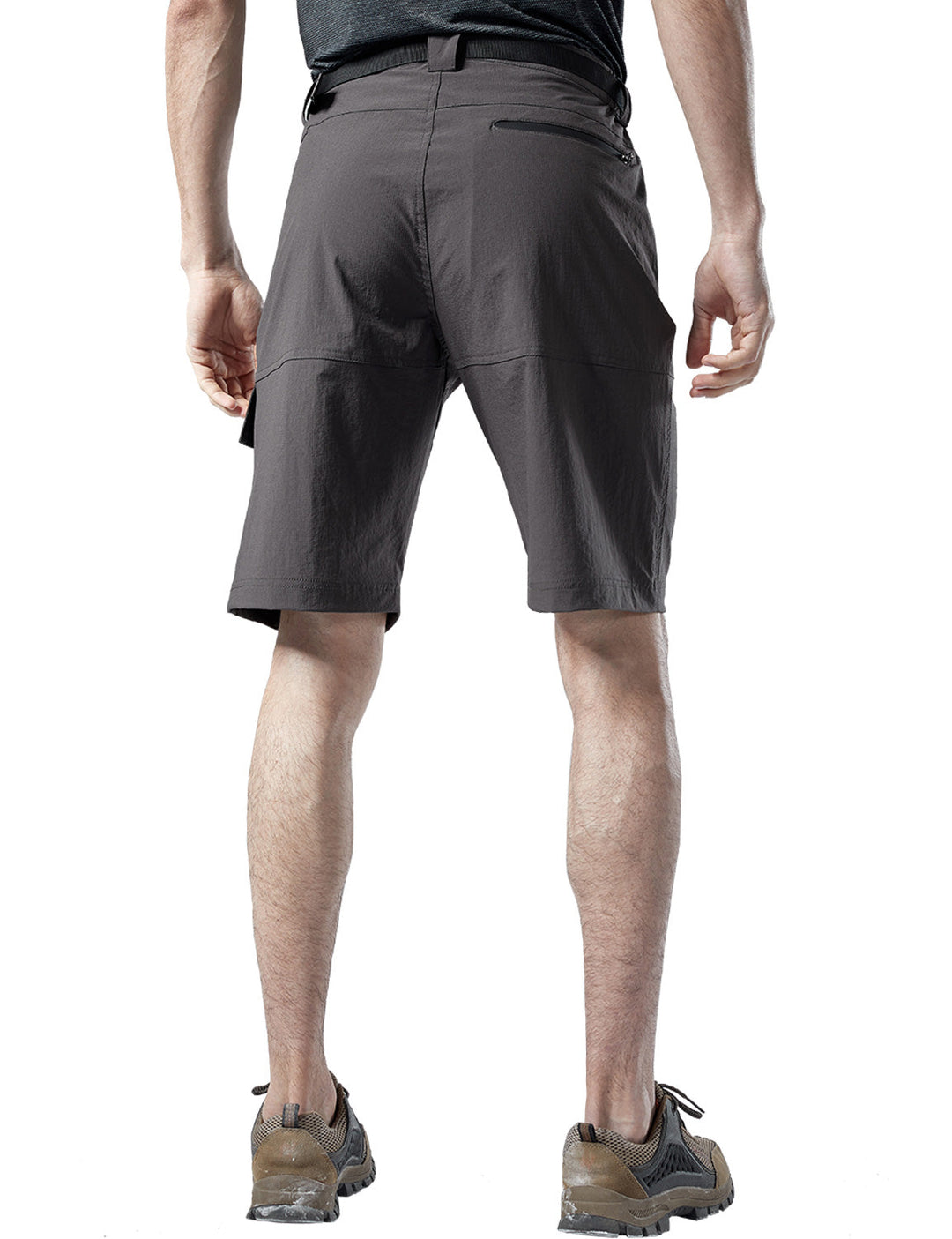 Short cargo léger multi-poches à séchage rapide pour hommes, travail décontracté, randonnée, travail