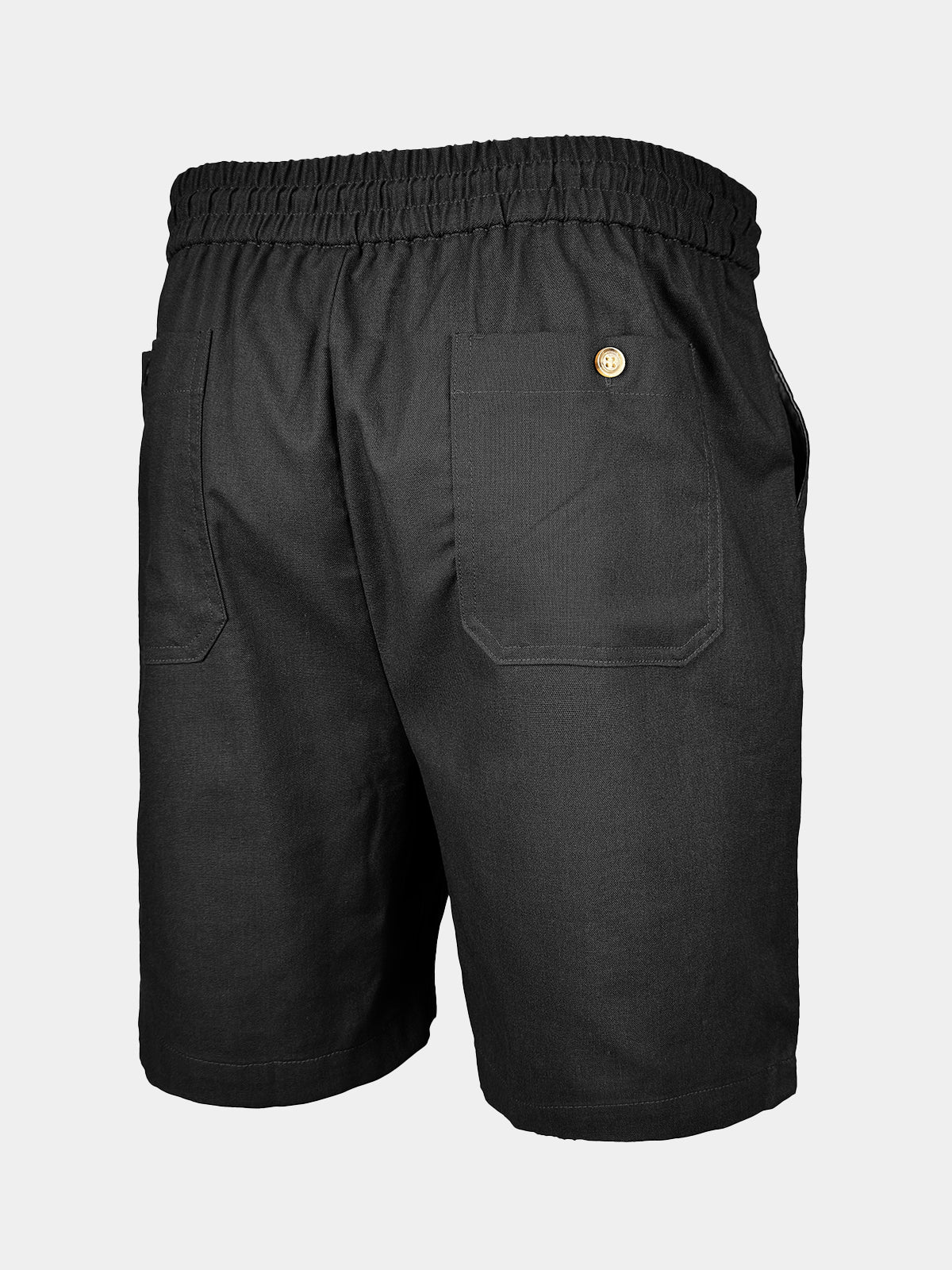 Pantalons Courts de Plage en Lin et Coton Respirants pour Homme