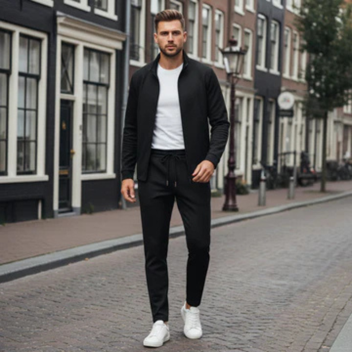 Le survêtement premium pour hommes Milford – Veste zippée à coupe moderne et joggers
