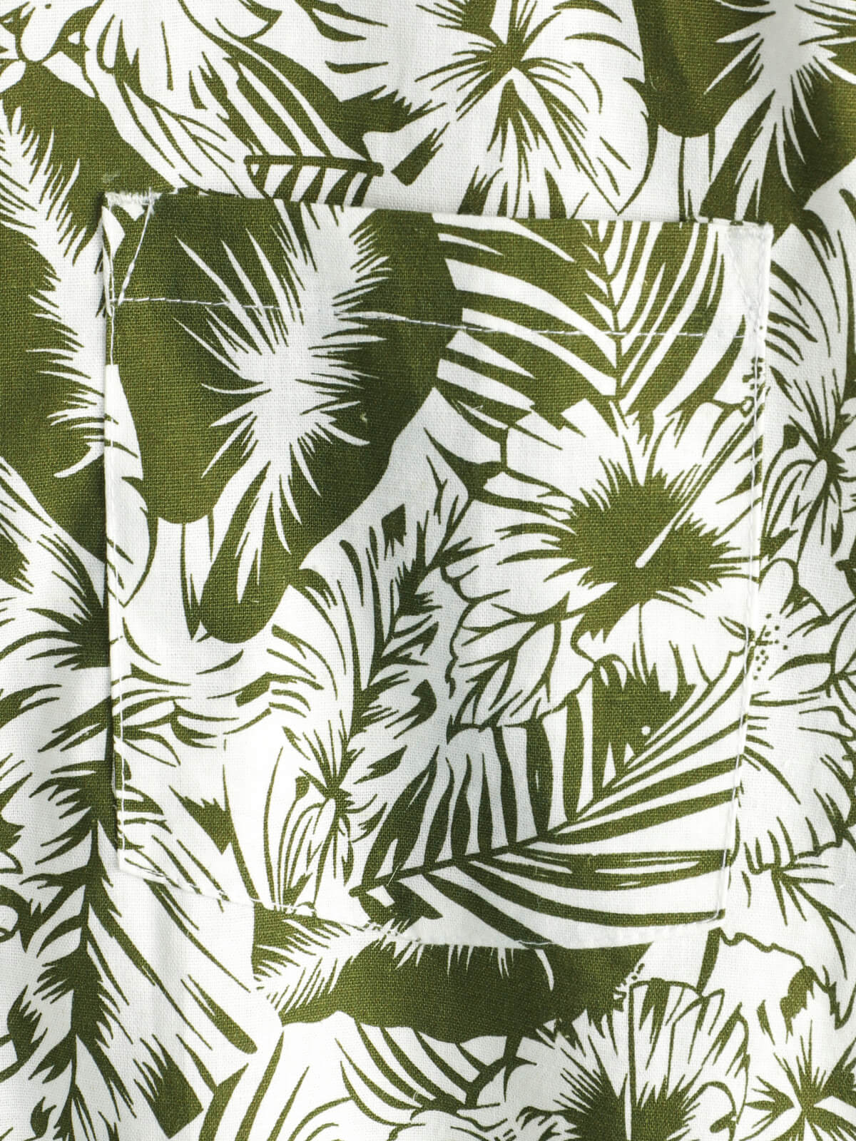 Chemise d'été à manches courtes en coton et lin à imprimé floral tropical pour hommes